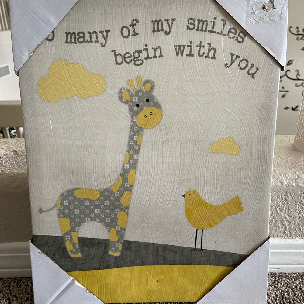 Brand new nursery picture frame 11x14 inches